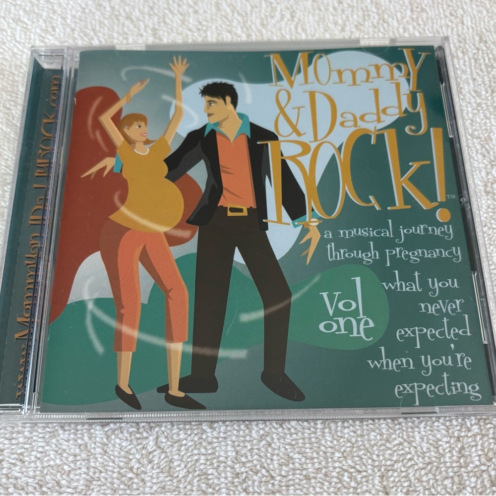 Mommy & Daddy Rocks CD Pregnancy Songs Funny Whimsical Gift vol 1